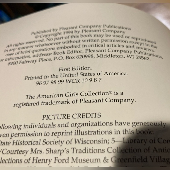 Vintage American girls Samantha’s craft book. Brand new. Published in 1994 - Picture 4 of 4